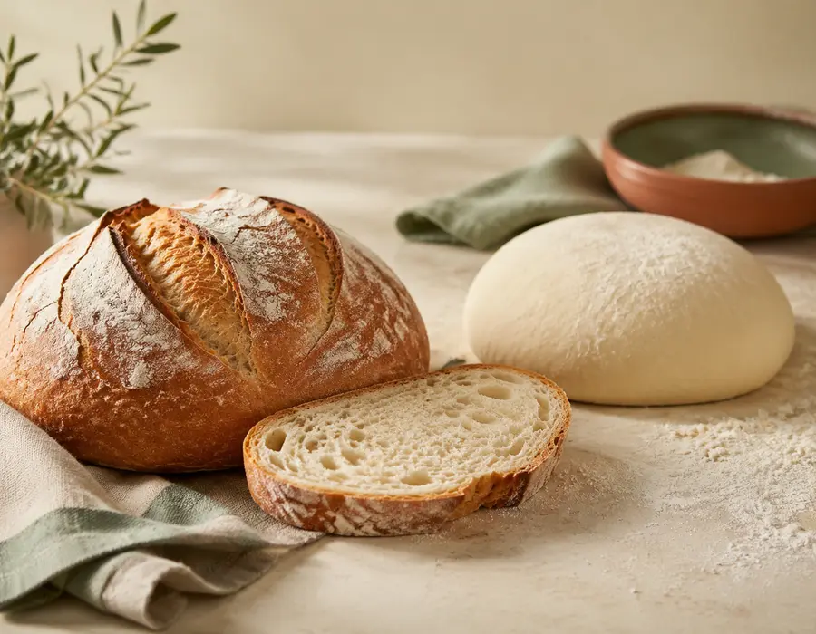 Ekmek ve mayalanmış hamur